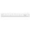 Westcott 12 in. Long Standard/Metric Flexible Acrylic Ruler - Clear